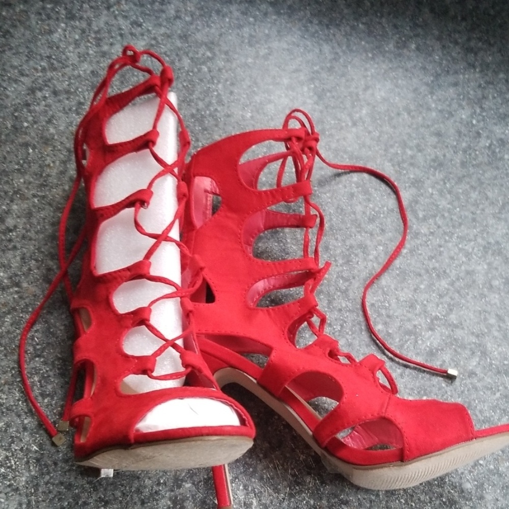 Stiletto high heels